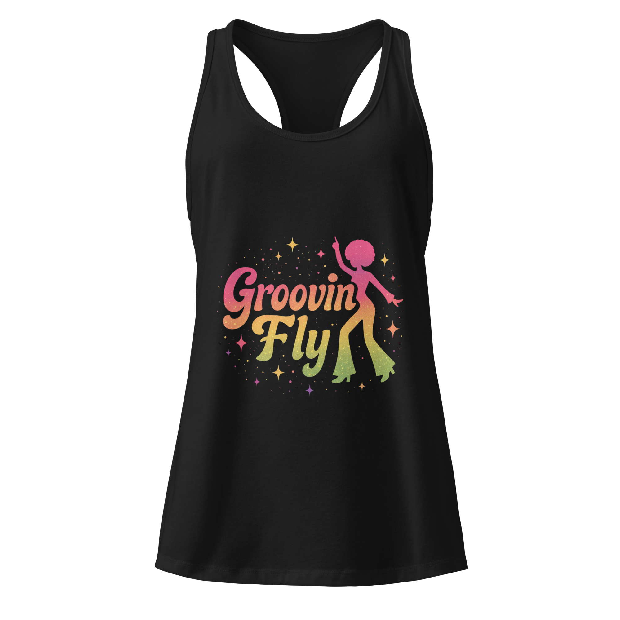 Groovin' Fly Racerback Tank